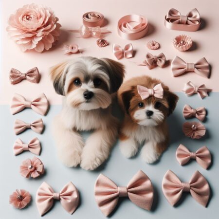 Bows And Collars For Small Dogs and Puppies